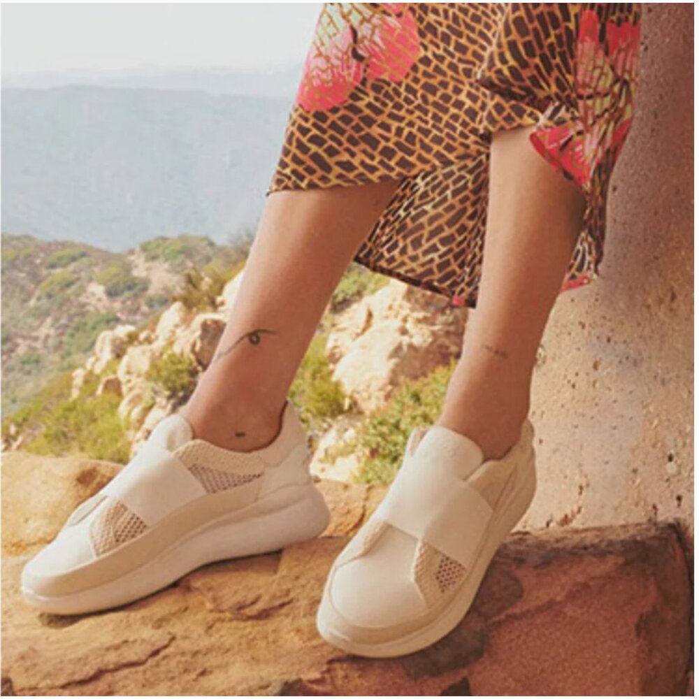 UGG Libu Lite White Sneakers – Light, Sporty & Summer-Ready 👟☀️ (#547) - Picture 3 of 11